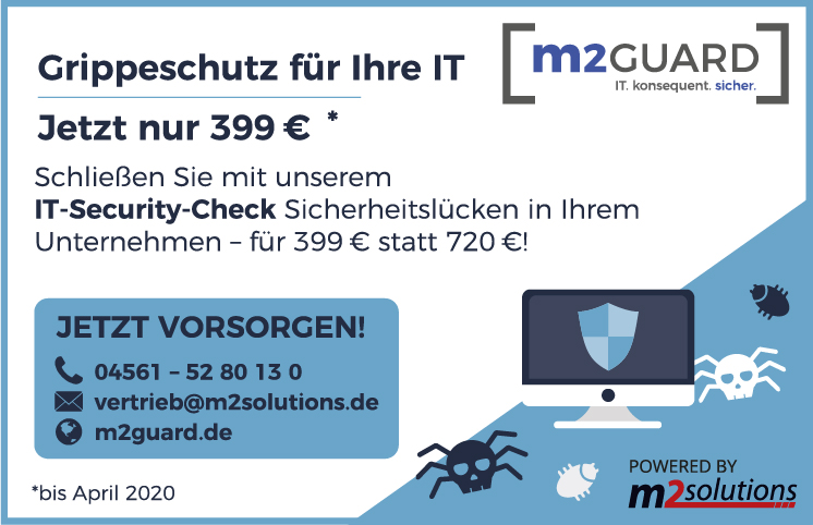 Angebot für IT-Security-Check für 399 Euro